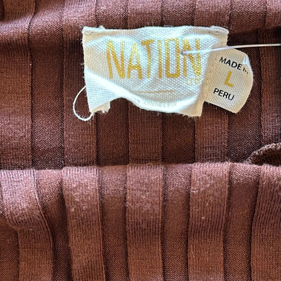 Nation LTD Linda Ribbed MockNeck Dress - Picture 5 of 9